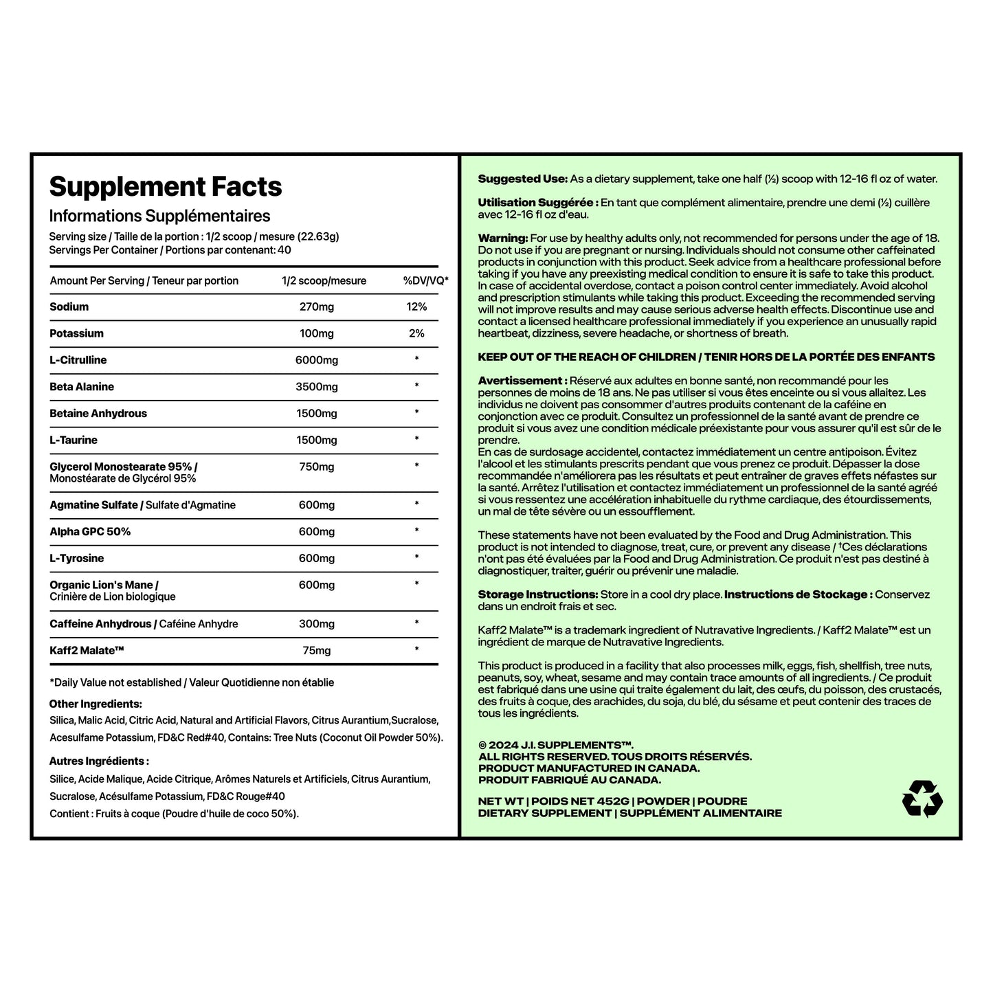 ERA Pre-Workout (40 Servings)